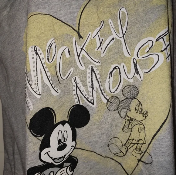 Disney Mickey Mouse Short Sleeve Pajama Top - Picture 6 of 12